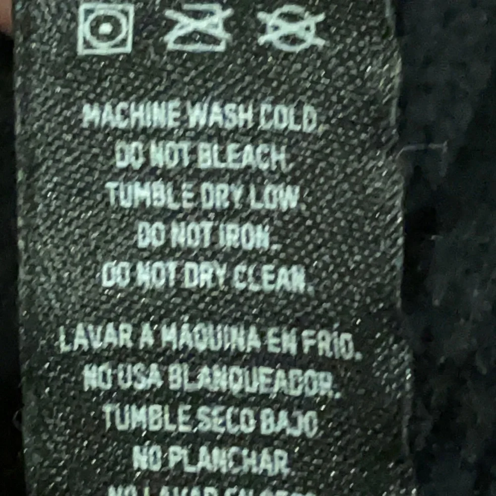 SOLD - NWOT Skims Black Waffle Knit Zip Up Hoodie Sz S - Picture 16 of 16